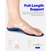 WalkHero Plantar Fasciitis Relief Insoles, High Arch Support Shoe Inserts