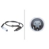 HELLA 6PU 010 039-361 Sensor, wheel speed - 12V -