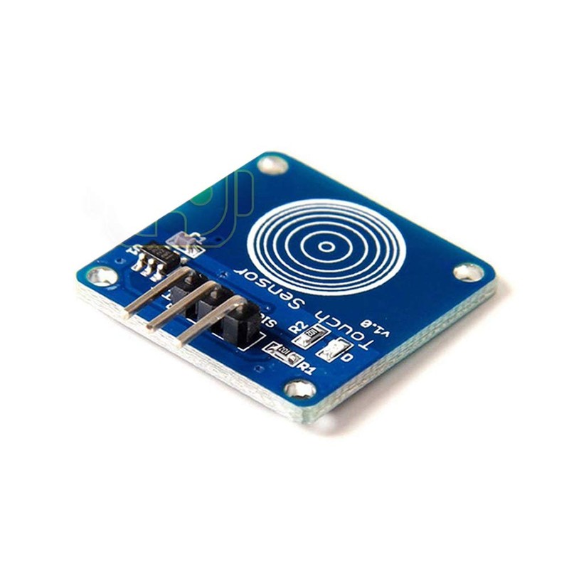 DEVMO 2PCS Digital Touch Sensor Capacitive Switch TTP223 Module Compatible