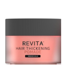 DS Labs Men's Revita Matte Pomade - Medium Hold Styling Cream for Thicker Looking Hair, With Biotin, Caffeine & Beeswax, Water Based, Matte Finish, No Flakes, 3.3 fl oz
