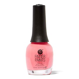 FingerPaints Pink Perspective Nail Color, Neon Nail Polish, .5 Oz