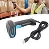 1D Barcode Scanner High Accuracy CCD USB Red Light Handheld