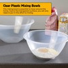Homeshopa Plastic Mixing Bowl, 2 Litre 4 Pk Reusable Kitchen