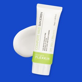 Flexkin Plexkin Sunscreen Complete Mild Sunscreen, inorganic, hypoallergenic sunscreen for the whole family, 50ml / 플렉스킨 선크림 컴플리트 마일드 썬스크린 무기자차 온가족 저자극 자외선차단제 50ml