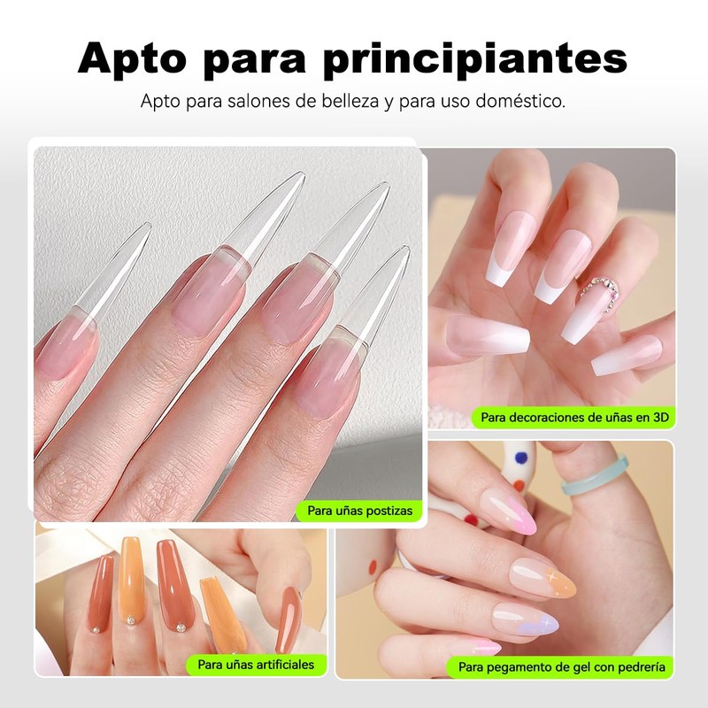 Cherimoya Gel Slido Pegamento para Uas 10g