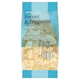 Toasted Flaked Almonds Waitrose 100g