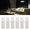 6Pcs 5W G9 46LED Bulb Dimmable Chandelier Ceiling Lamp Bulbs