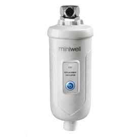 Miniwell Shower Filter L730-XC, Removes Over 99% Chlorine, Shower Head Filter with Replacement Indicator