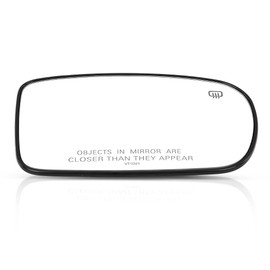 PIT66 Mirror Glass Passenger Side Compatible with Chrysler 200 300 2011-2021, Fit Dodge Charger Challenger 2011-2021 Fit for Model with Power Heated Manual Folding Only 68101146AA