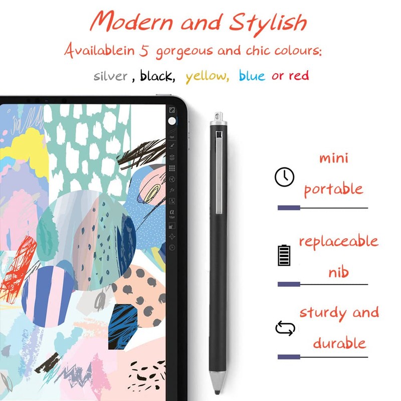 143 Fabric Head Touch Screen Digital Pen Portable for Smartphones