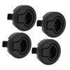 61mm/2.4in Marine Flush Pull Slam Latch Round Ring Lock Boat