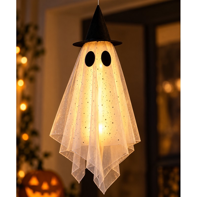 Halloween Ghost Hanging Decorations for Yard & Trees – Spooky
