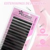 Blister Extensiones De Pestañas U-shaped Shape Mink Yy Lash