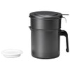 Takagi Metal KWP-1.0 Oil Filtering Pot, Fluorine Coated, Activated Carbon,