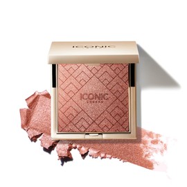 ICONIC London Kissed by the Sun Multi-Use Cheek Glow Illuminator | Highlighter Makeup, Bronzer, Blush, So Cheeky, 5 g