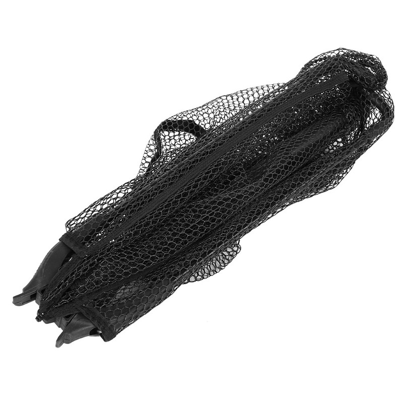 Portable Aluminum Alloy Telescopic Foldng Fishing Landing Net Pole Rubber