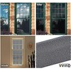 VViViD Black Perforated Vinyl Window Film to Prevent Bird Strike