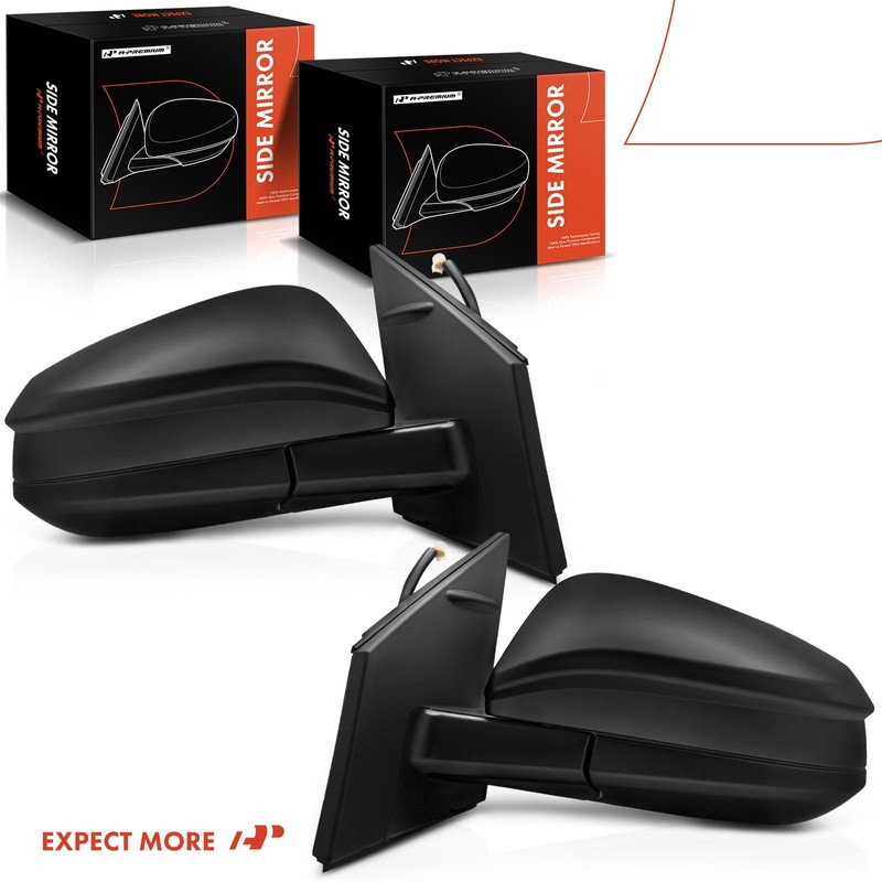 A-Premium Pair (2) Driver and Passenger Side Power Door Mirror