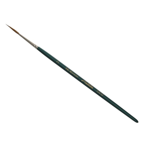 Namurataiseidou SK-Meteor Round Watercolor Brush, No. 3