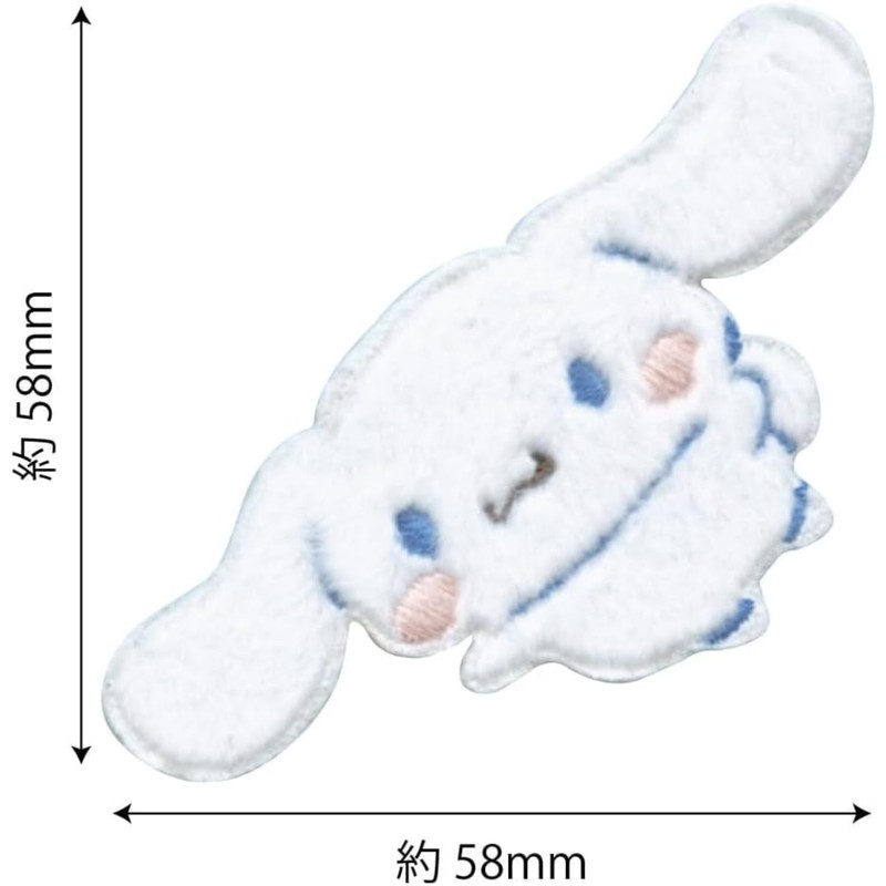 Pioneer Sanrio Characters SCW650-SCW59 Cinnamoroll, Includes 1 Patch, Height 2.3