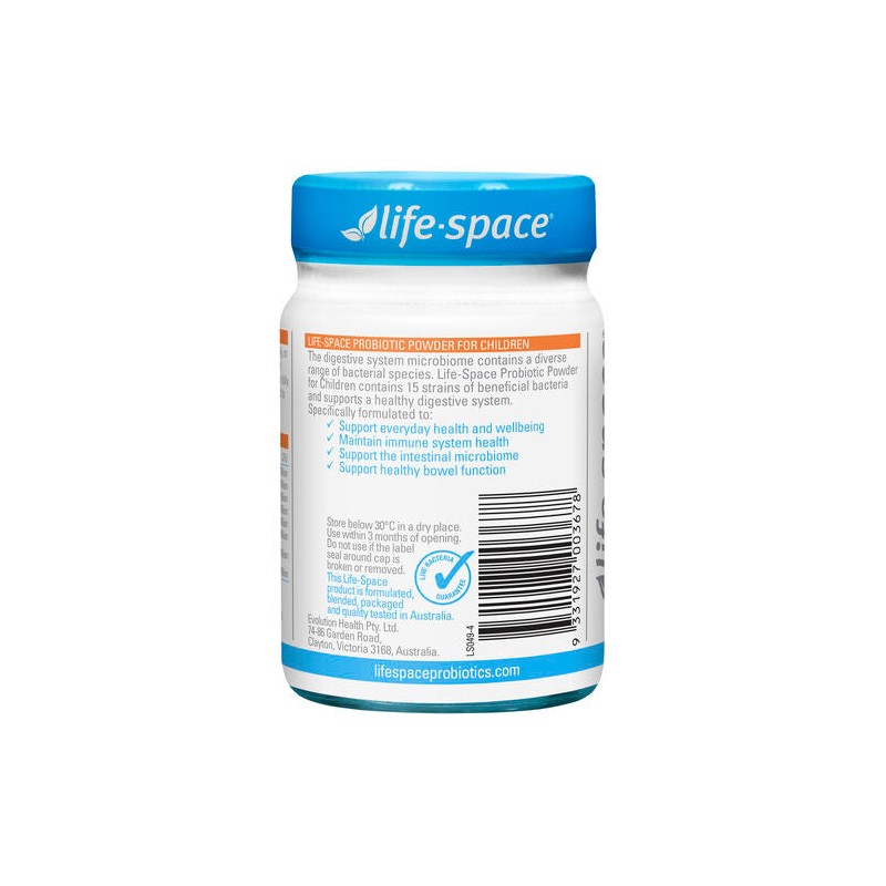Life-Space Probiotic Powder for Children 3-12 Years Oral Powder 60g