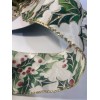 Holly Berry Christmas Wire-Edged Ribbon 2.5" x 5 Yards
