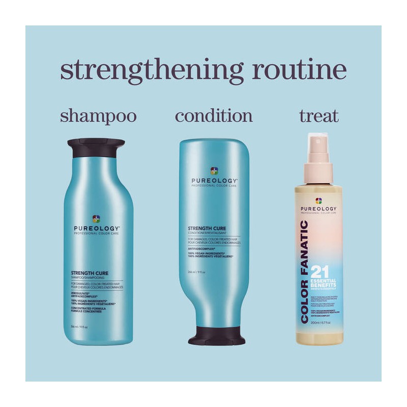 Pureology Strength Cure Daily Damage Protection Trio Bundle