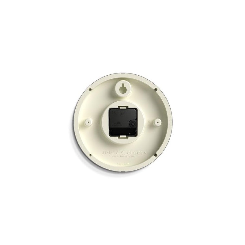 JONES CLOCKS® Spin Wanduhr | Kleine Moderne runde Uhr |