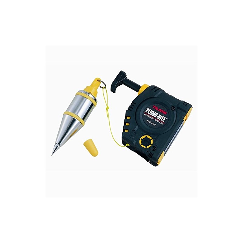 Tajima PZB-400G Plumb-Rite Elastomer-wrapped Plumb Bob Setter with 14-Ounce Bob