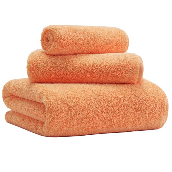 MICROFI New Microfiber Bath Towel Set, 3 Piece, Oversize, Quick