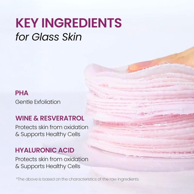 DERMALOGY by NEOGENLAB Bio-Peel Gauze Peeling Pads (Wine, 30 pads)