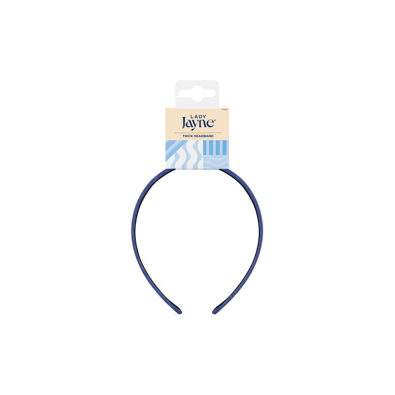 Lady Jayne Thick Satin Headband 1 Pack