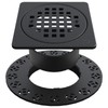 Yaseingoo 4" Square Shower Drain Grate Replacement Kit - SUS