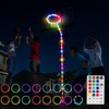 W WHEEL UP Basketball Hoop Lights Waterproof Remote Control Basketball