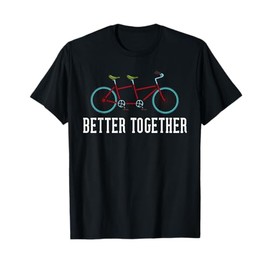 Tandem Bike Gifts Bicycle Cycling T-Shirt