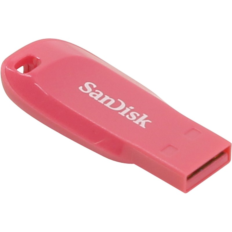 SanDisk Cruzer Blade 32GB USB Flash Drive - Electric Pink