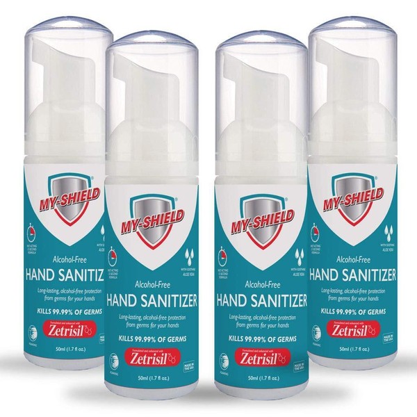 My-shield My Shield Alcohol Free Hand Sanitizer Foam Pack of