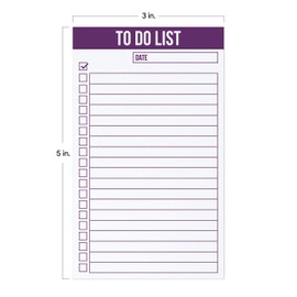 Jot & Mark To Do List 3 x 5 Inches Vertical Index Cards - Green (Pack of 100)
