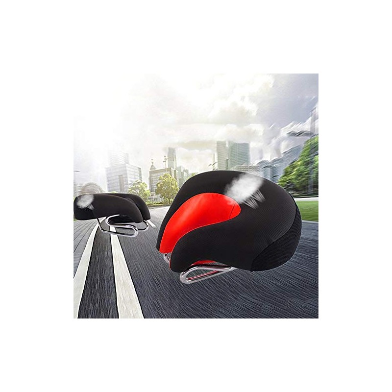 Bike Seat Ergonomic Mountain Bike Cycling Bicycle Noseless Shape Saddle