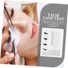 Minkissy Professional Eyelash Extension Organizer Acrylic Lash Tray Lash Extension