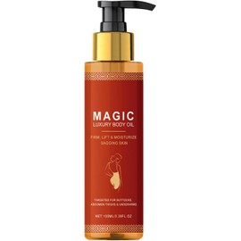 100 ML Aceite Corporal Hidratante, Aceite Corporal Reafirmante, Body Oil Hidratante Corporal, Reafirma E Hidrata La Piel, Para Cuerpo Completo, Brazos, Pecho, Muslos Y Abdomen (1 PCS)
