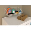 ClosetMaid 8278 18-Inch Wide Laundry Utility Hanger Shelf, White