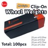 C-HORSE Clip on Wheel Weights | MC Style for Aluminum