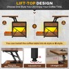 Itaar 40" Lift Top Coffee Table, 4 in 1 Coffee