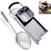 Premium Grade Stainless Steel Spaetzle Maker, Homemade Spaetzle Machine Noodle