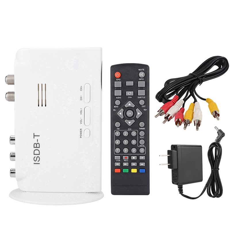 ISDB-T Digital Terrestrial Converter TV BOX Receiver Video Receiver 1080P