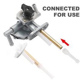 Saihisday 44300-07G01 Gas Tank Fuel Cock Valve Petcock Replacement for Suzuki LTZ 400 Kawasaki KFX 400 2003-2007