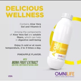 Omnilife Aloe Piña, net content 960 milliliters ( 2 Pack )