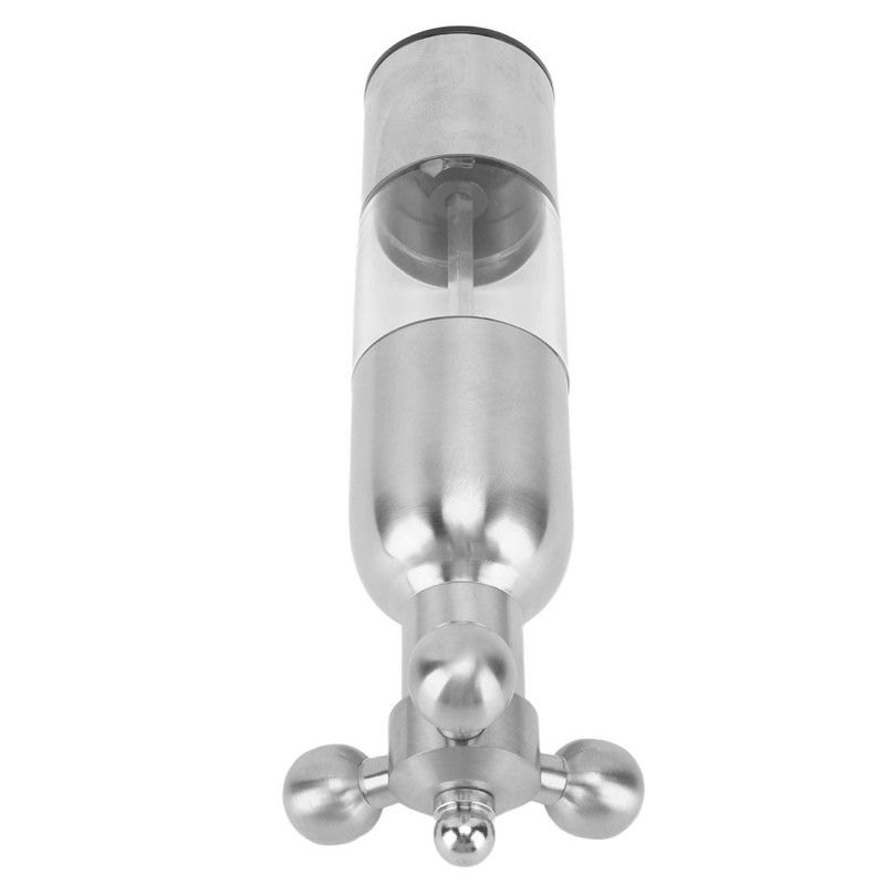 Pepper Mill Professional Refillable Ceramic Rotor Coarseness Adjustable Manual Pepper