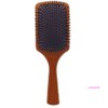 PinkmeC Square Wooden Comb Paddle Brush Scalp Massage Large for